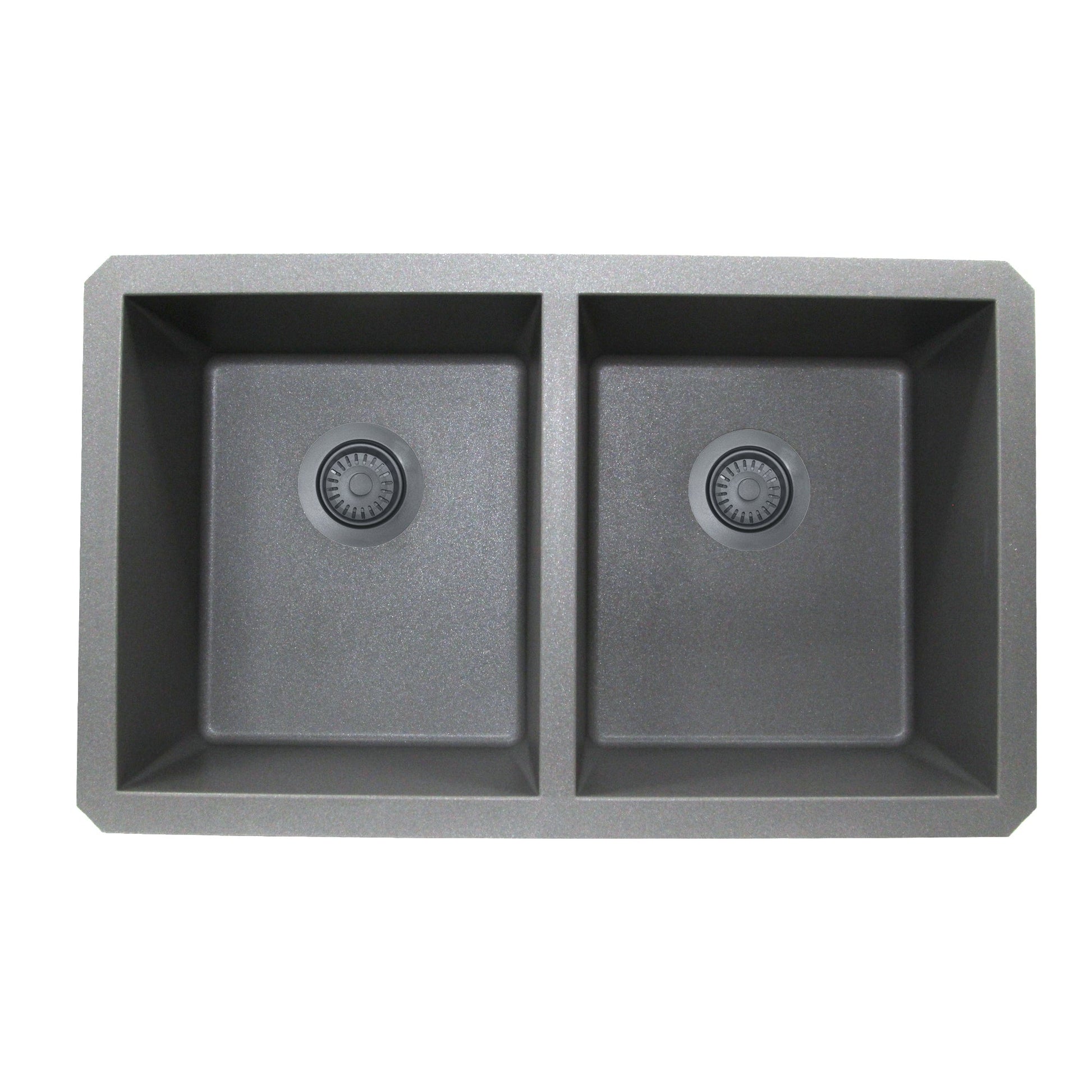 Nantucket Sinks Premium Kitchen 5" Titanium Polymer and Plastic Disposal Trim For Granite Composite Sinks