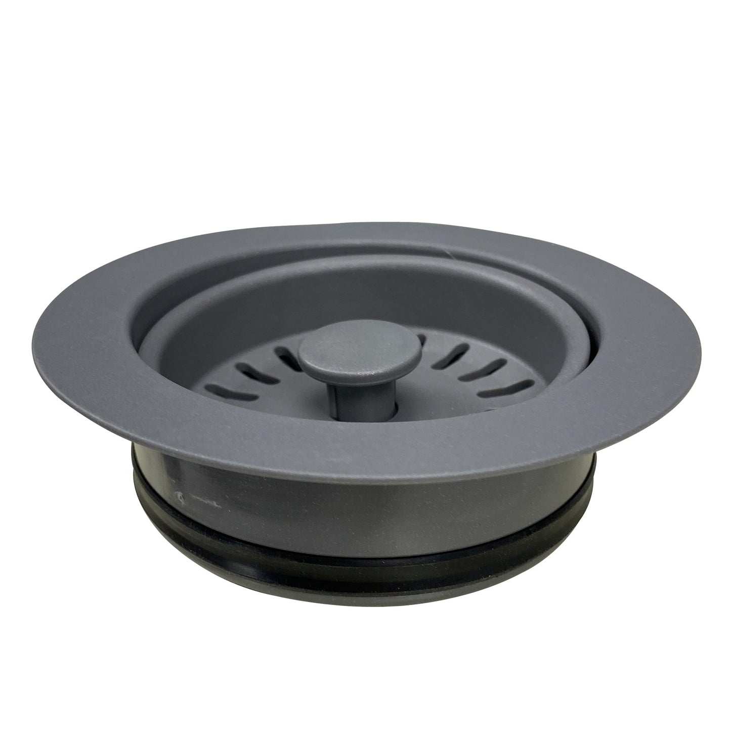 Nantucket Sinks Premium Kitchen 5" Titanium Polymer and Plastic Disposal Trim For Granite Composite Sinks