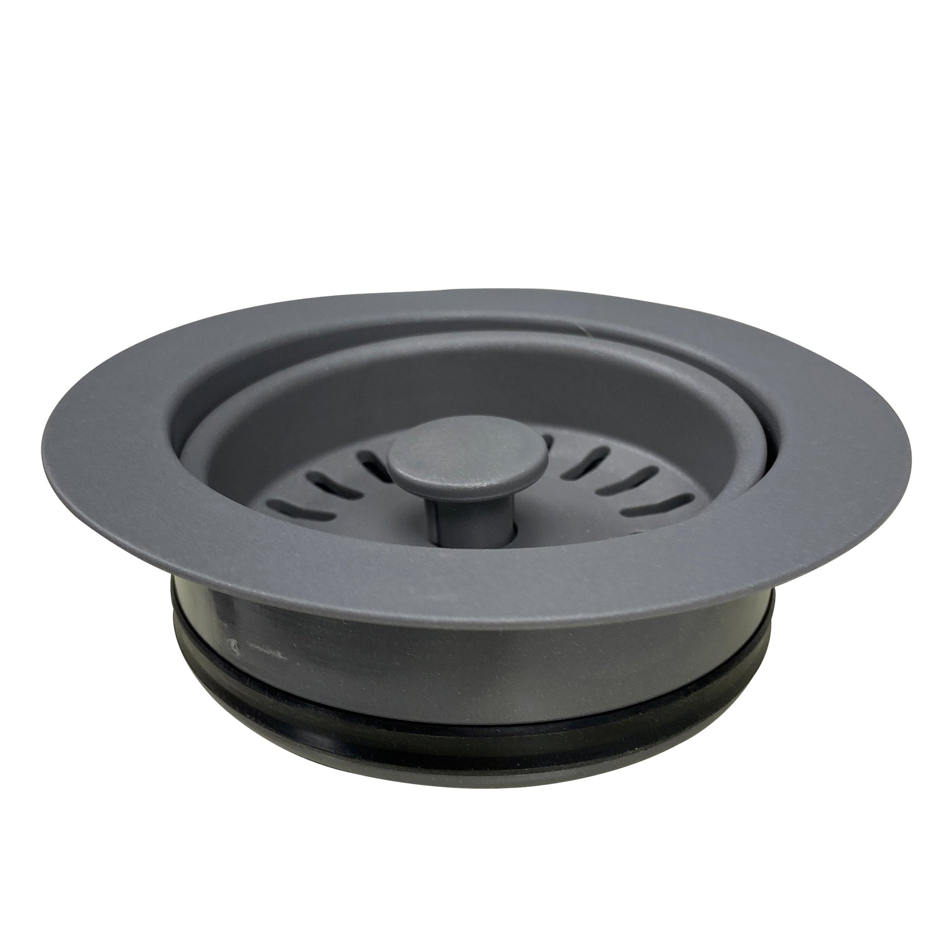 Nantucket Sinks Premium Kitchen 5" Titanium Polymer and Plastic Disposal Trim For Granite Composite Sinks