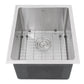 Nantucket Sinks Pro Series 15" Rectangle Undermount Brushed Satin 304 Stainless Steel Single Bowl Small Radius Bar/Prep Sink