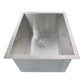 Nantucket Sinks Pro Series 15" Rectangle Undermount Brushed Satin 304 Stainless Steel Single Bowl Zero Radius Bar/Prep Sink