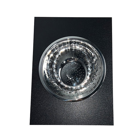 Nantucket Sinks Pro Series 18" Prep Station Black HDPE With Stainless Bins Colander and Bowl Server