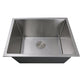 Nantucket Sinks Pro Series 23" Rectangle Undermount Brushed Satin 304 Stainless Steel Single Bowl Small Radius Utility/Laundry Sink