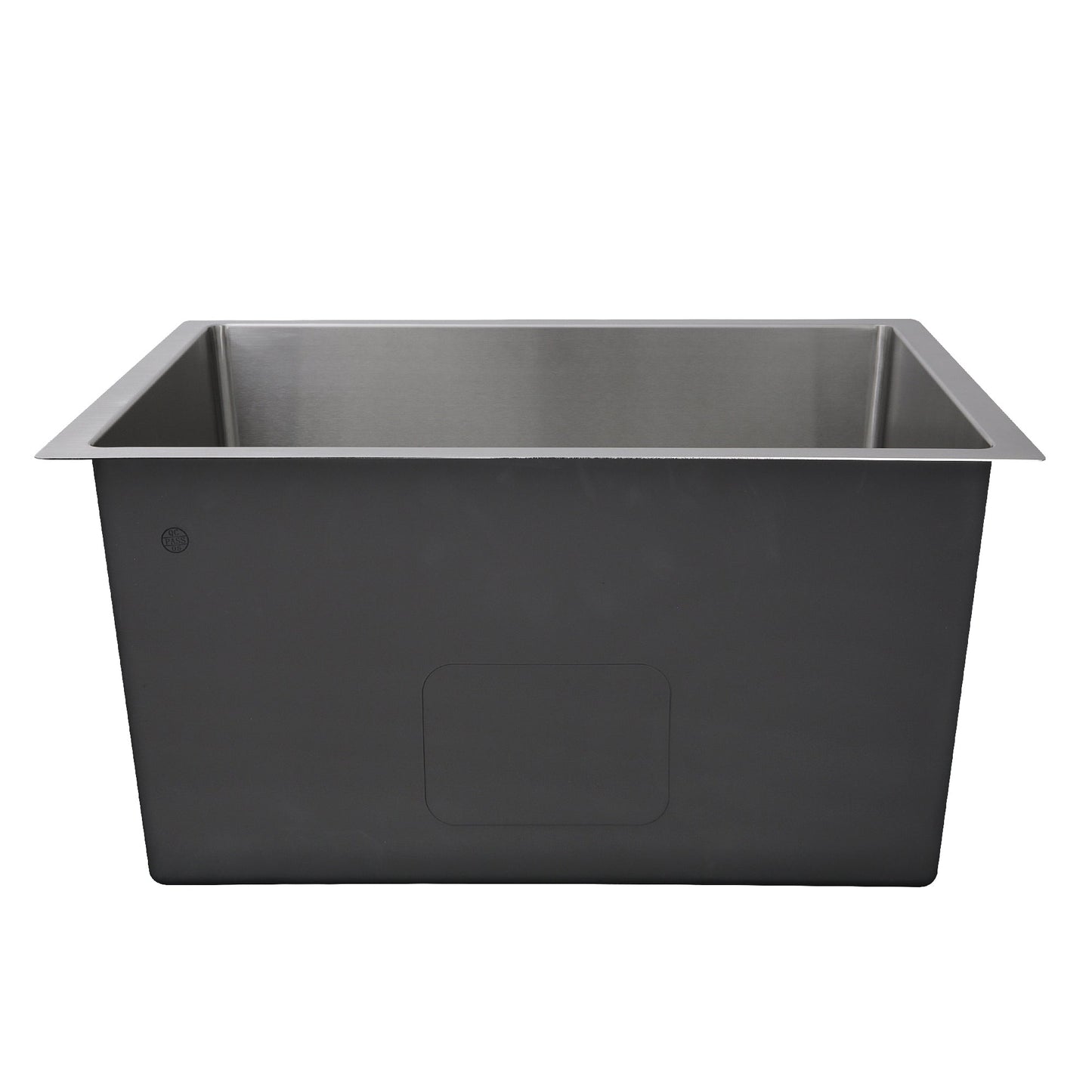 Nantucket Sinks Pro Series 23" Rectangle Undermount Brushed Satin 304 Stainless Steel Single Bowl Small Radius Utility/Laundry Sink