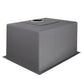 Nantucket Sinks Pro Series 23" Rectangle Undermount Brushed Satin 304 Stainless Steel Single Bowl Small Radius Utility/Laundry Sink