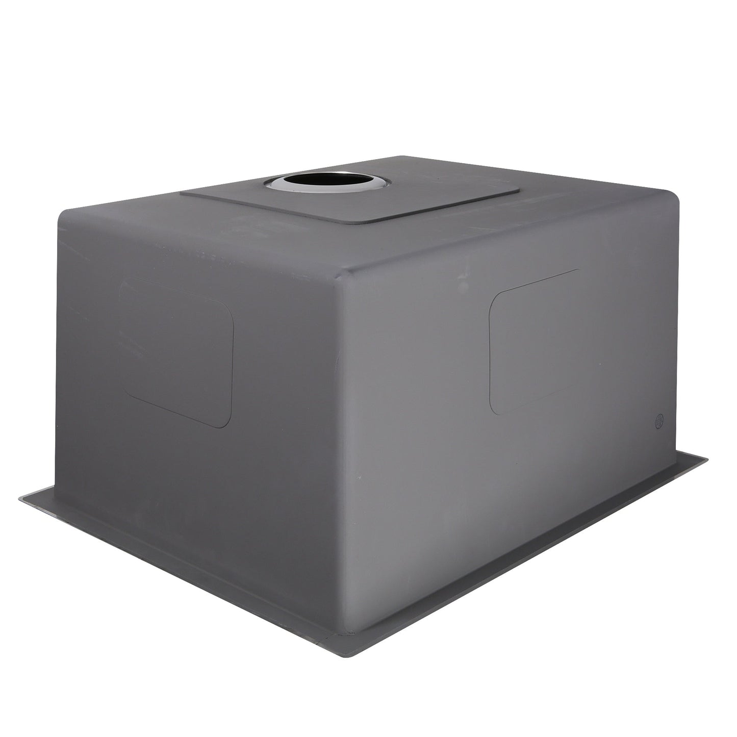 Nantucket Sinks Pro Series 23" Rectangle Undermount Brushed Satin 304 Stainless Steel Single Bowl Small Radius Utility/Laundry Sink
