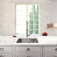 Nantucket Sinks Pro Series 23" Rectangle Undermount Brushed Satin Silver 304 Stainless Steel Single Bowl Small Radius Corners Kitchen Sink