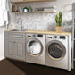Nantucket Sinks Pro Series 25" Rectangle Topmount Brushed Satin 304 Stainless Steel Single Bowl Small Radius Laundry Sink