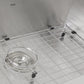 Nantucket Sinks Pro Series 28" Rectangle Undermount Brushed Satin Silver 304 Stainless Steel Single Bowl Zero Radius 8" Deep Kitchen Sink