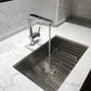 Nantucket Sinks Pro Series 28" Rectangle Undermount Brushed Satin Silver 304 Stainless Steel Single Bowl Zero Radius 8" Deep Kitchen Sink