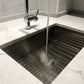 Nantucket Sinks Pro Series 28" Rectangle Undermount Brushed Satin Silver 304 Stainless Steel Single Bowl Zero Radius 8" Deep Kitchen Sink