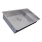 Nantucket Sinks Pro Series 30" Rectangle Undermount Brushed Satin 304 Stainless Steel Single Bowl Zero Radius Kitchen Sink