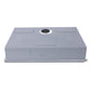 Nantucket Sinks Pro Series 30" Rectangle Undermount Brushed Satin 304 Stainless Steel Single Bowl Zero Radius Kitchen Sink