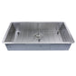 Nantucket Sinks Pro Series 30" Rectangle Undermount Brushed Satin 304 Stainless Steel Single Bowl Zero Radius Kitchen Sink