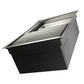 Nantucket Sinks Pro Series 32" Rectangle Undermount Brushed Satin Silver 304 Stainless Steel Large Prep Station Single Bowl Kitchen Sink With Included Rolling Mat, Grid, Colander, and Drain