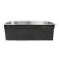 Nantucket Sinks Pro Series 32" Rectangle Undermount Brushed Satin Silver 304 Stainless Steel Single Bowl Small Radius Kitchen Sink With Accessories