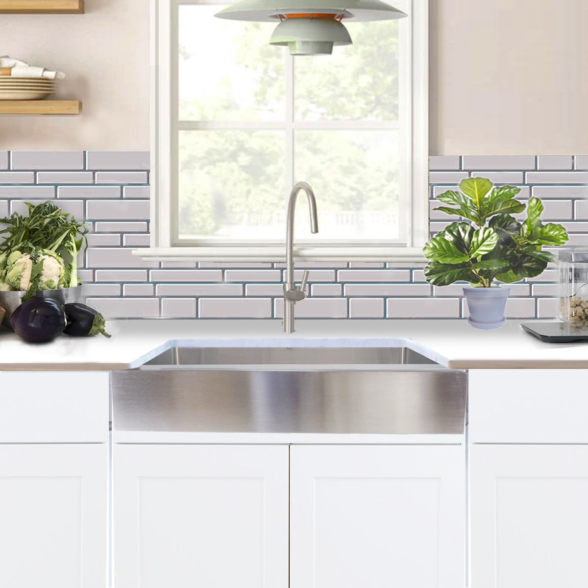 Nantucket Sinks Pro Series 33" Rectangle Undermount Brushed Satin 304 Stainless Steel Single Bowl Patented Design Kitchen Sink With 5.5-Inch Apron Front