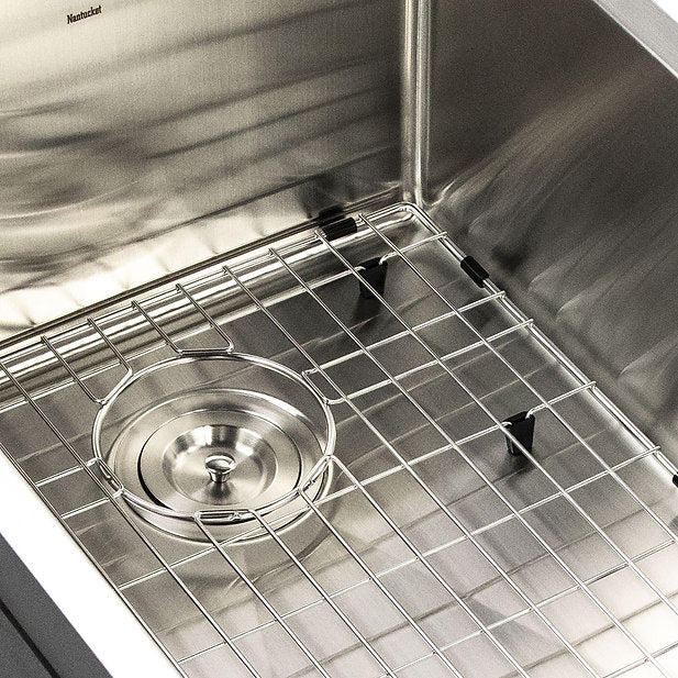 Nantucket Sinks Pro Series Undermount Stainless Steel Kitchen Sink With Compatible Accessories