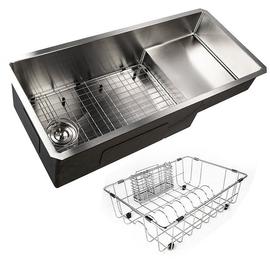 Nantucket Sinks Pro Series Undermount Stainless Steel Kitchen Sink With Compatible Accessories