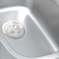 Nantucket Sinks Quidnet Collection 19" Rectangle Undermount Brushed Satin 304 Stainless Steel Single Bowl 18-Gauge Bar/Prep Sink
