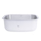 Nantucket Sinks Sconset Collection 23" Rectangle Undermount Brushed Satin Silver 304 Stainless Steel Single Bowl 16-Gauge Kitchen Sink