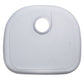 Nantucket Sinks Sconset Collection 24" D-Bowl Undermount Brushed Satin Silver 304 Stainless Steel Single Bowl 16-Gauge Kitchen Sink