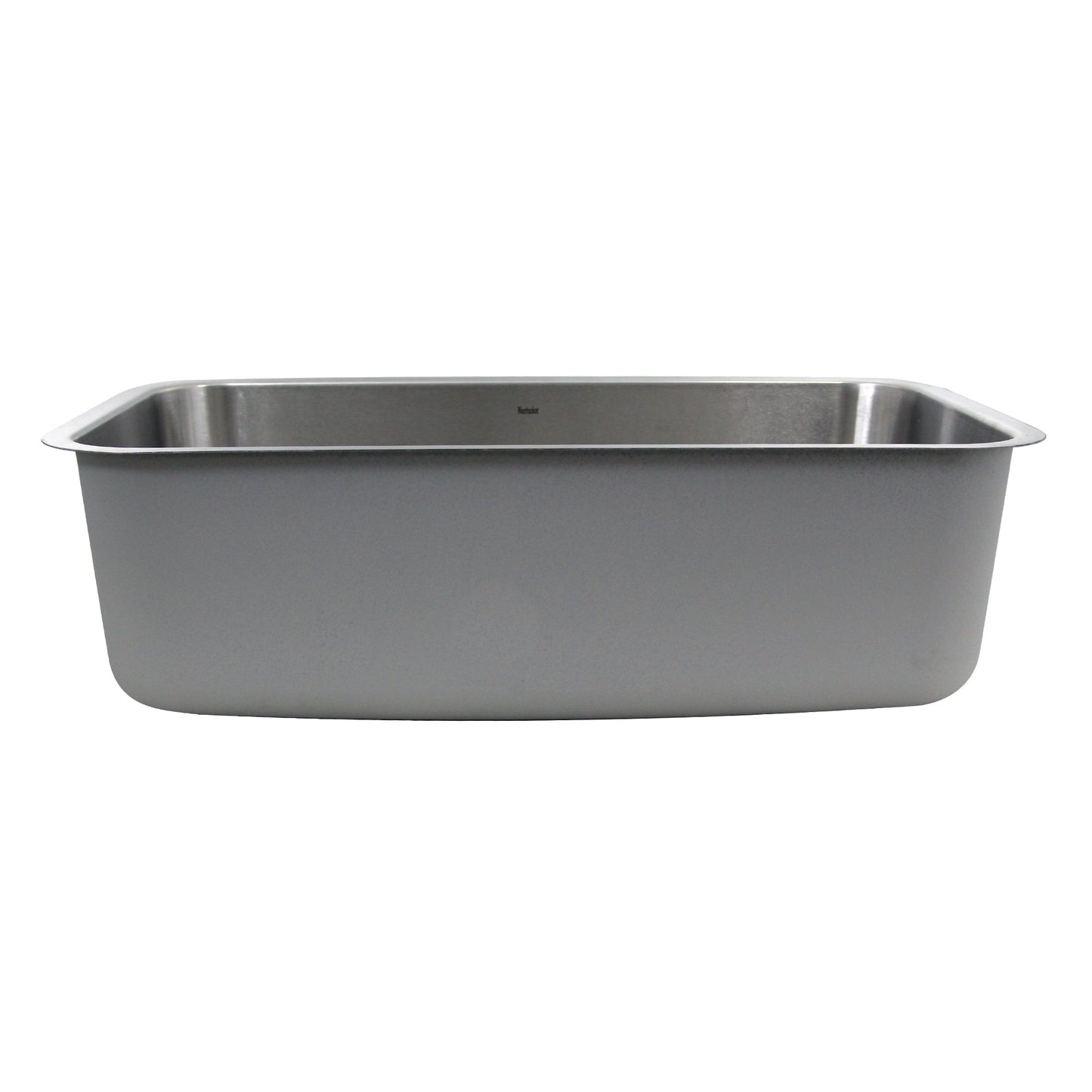 Nantucket Sinks Sconset Collection 30" Rectangle Undermount Brushed Satin 304 Stainless Steel Single Bowl 9" Deep Kitchen Sink