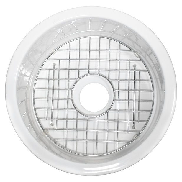Nantucket Sinks Stainless Steel Bottom Grid for Hyannis-18 Fireclay Bar Sink