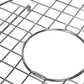 Nantucket Sinks Stainless Steel Bottom Grid for Hyannis-18 Fireclay Bar Sink