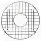 Nantucket Sinks Stainless Steel Bottom Grid for Hyannis-18 Fireclay Bar Sink