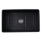 Nantucket Sinks Vineyard 33" Fireclay Farmhouse Apron Black Kitchen Sink