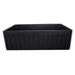 Nantucket Sinks Vineyard 33" Fireclay Farmhouse Apron Black Kitchen Sink