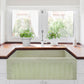 Nantucket Sinks Vineyard Collection 30" Rectangle Undermount Porcelain Enamel Glaze Light Green Fireclay Single Bowl Farmhouse Apron Kitchen Sink With Shabby Green Finish
