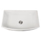 Nantucket Sinks Vineyard Collection 33" Rectangle Arched Front Undermount Porcelain Enamel Glaze White Fireclay Single Bowl Farmhouse Kitchen Sink With Curved Apron