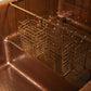 Nantucket Sinks X Studio Dearborn Hand-Hammered Copper Undermount Rectangular Kitchen Sink