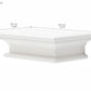 NovaSolo Halifax 16" White Floating Wall Shelf