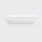 NovaSolo Halifax 16" White Floating Wall Shelf