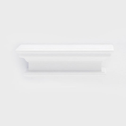 NovaSolo Halifax 16" White Floating Wall Shelf