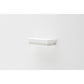 NovaSolo Halifax 24" Classic White Mahogany Floating Wall Shelf