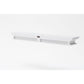 NovaSolo Halifax 47" Classic White Mahogany Floating Wall Shelf