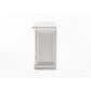 NovaSolo Halifax 54" Classic White Mahogany Hutch Cabinet With 2 Doors