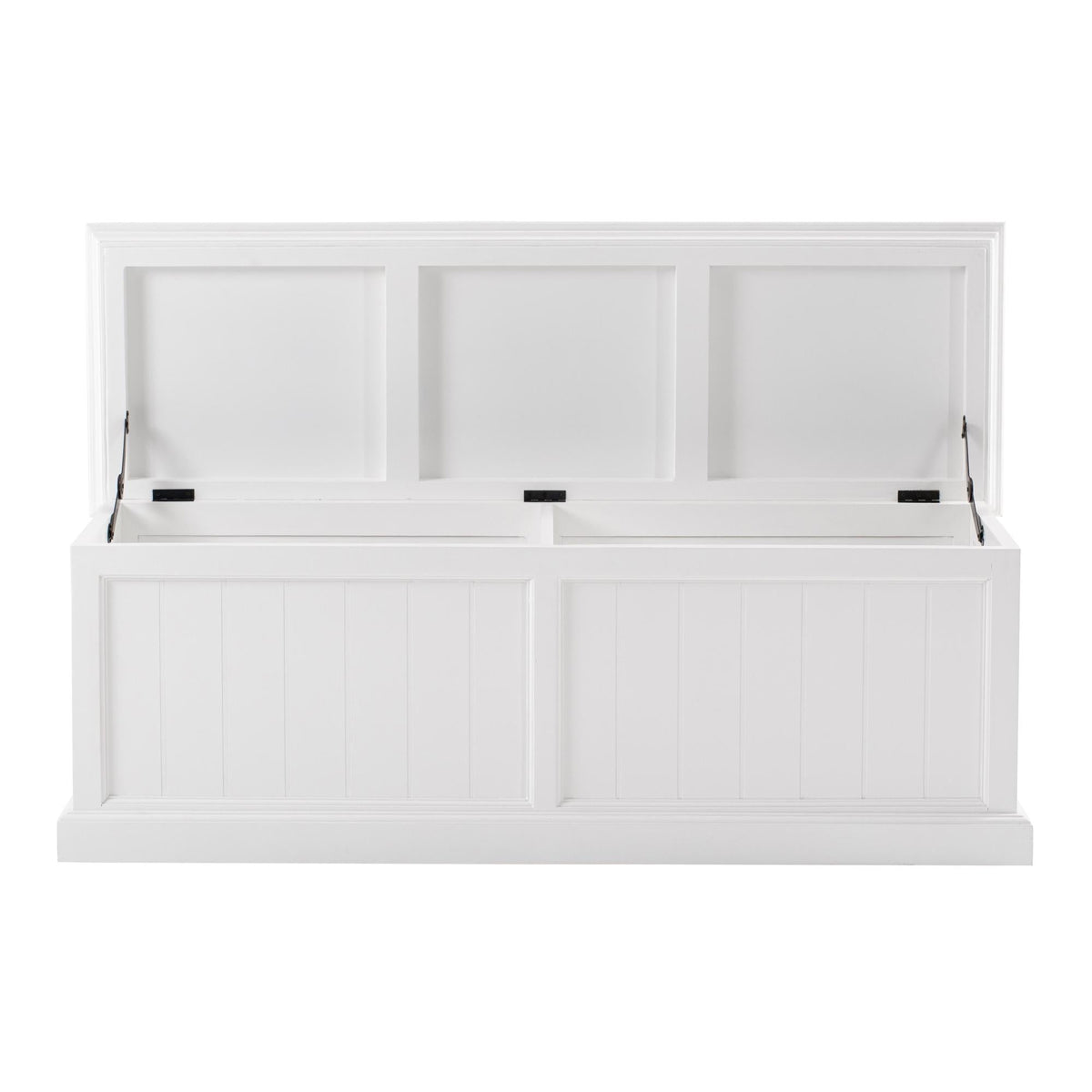 NovaSolo Halifax 55" Classic White Mahogany Storage Chest