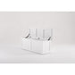 NovaSolo Halifax 55" Classic White Mahogany Storage Chest