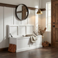 NovaSolo Halifax 55" Classic White Mahogany Storage Chest