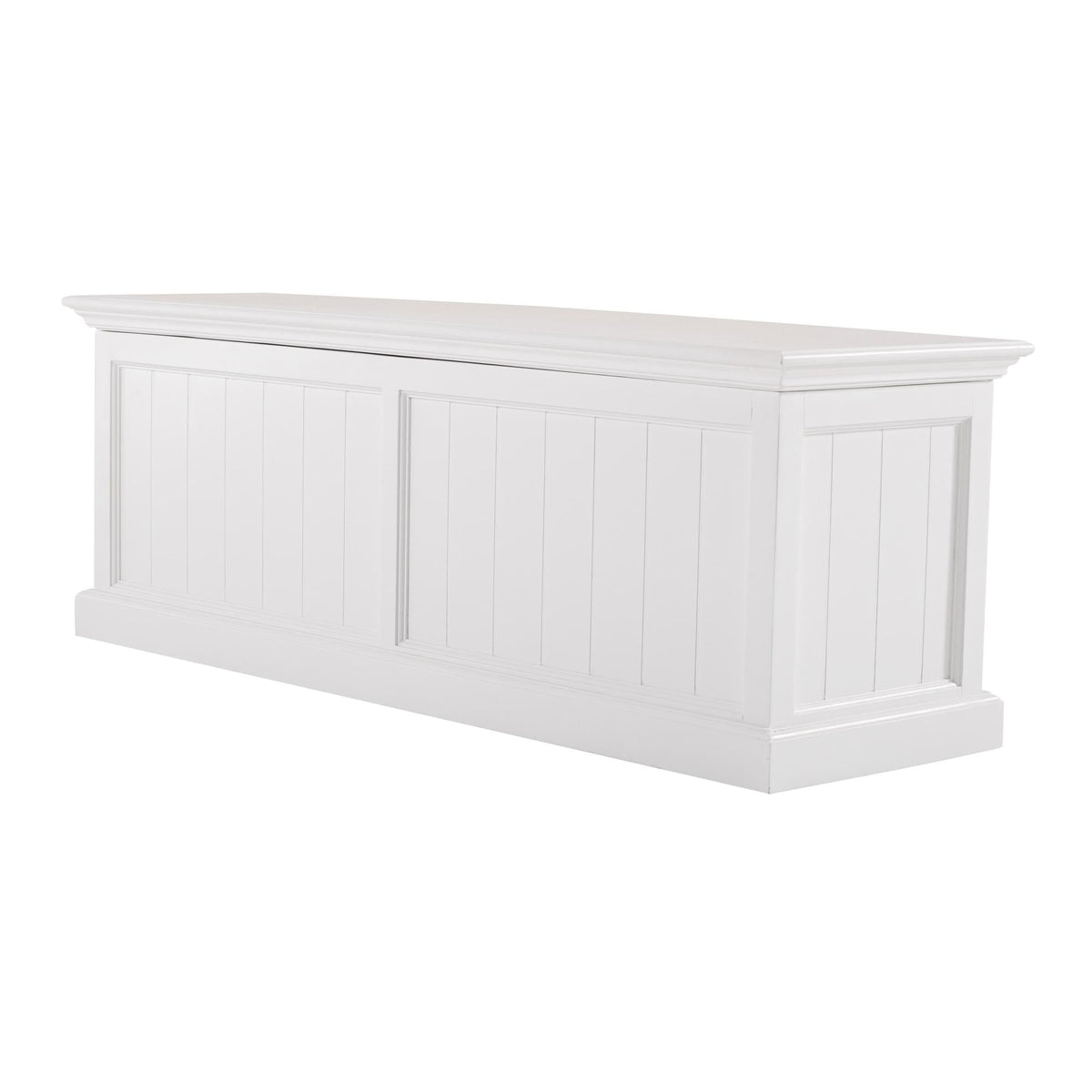 NovaSolo Halifax 55" Classic White Mahogany Storage Chest