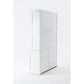 NovaSolo Halifax 57" Classic White Mahogany Buffet Hutch Cabinet With 4 Doors & 2 Adjustable Shelves