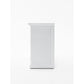 NovaSolo Halifax 57" Classic White Mahogany Buffet Hutch Cabinet With 4 Doors & 2 Adjustable Shelves