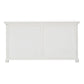 NovaSolo Halifax 57" Classic White Mahogany Buffet With 4 Doors & 3 Drawers