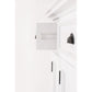 NovaSolo Halifax 57" Classic White Mahogany Buffet With 4 Doors & 3 Drawers