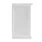 NovaSolo Halifax 57" Classic White Mahogany Buffet With 6 Drawers